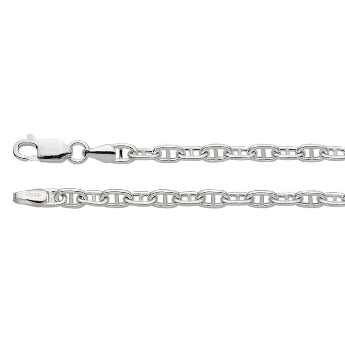 Sterling Silver 3mm Anchor Chain