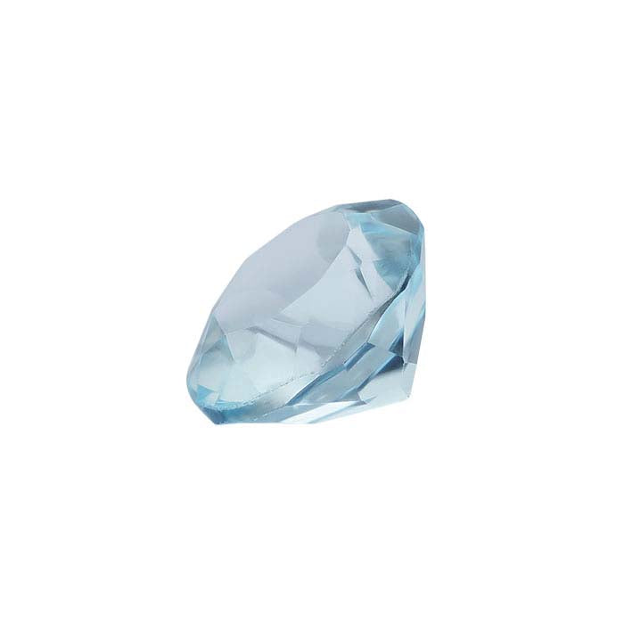 Sky Blue Topaz Round Faceted Gemstone
