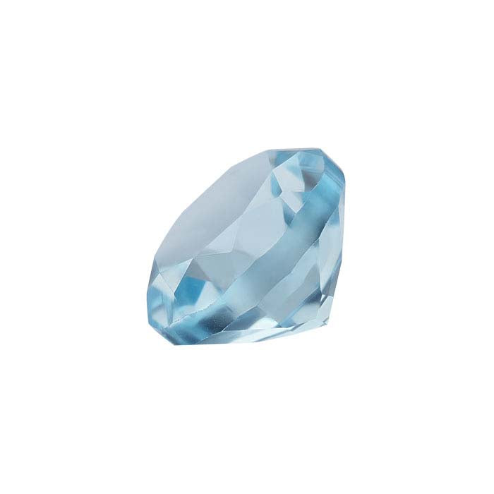 Sky Blue Topaz Round Faceted Gemstone