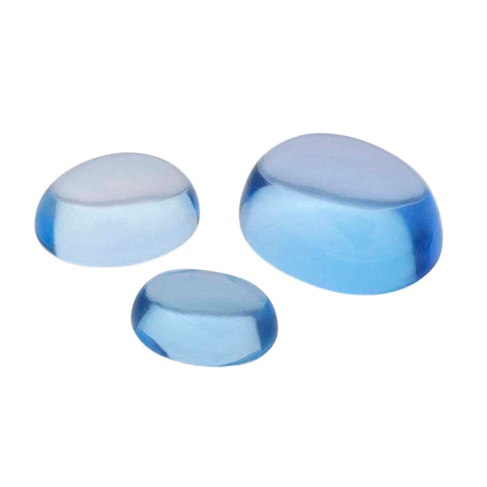Swiss-Blue Topaz Oval Cabochon