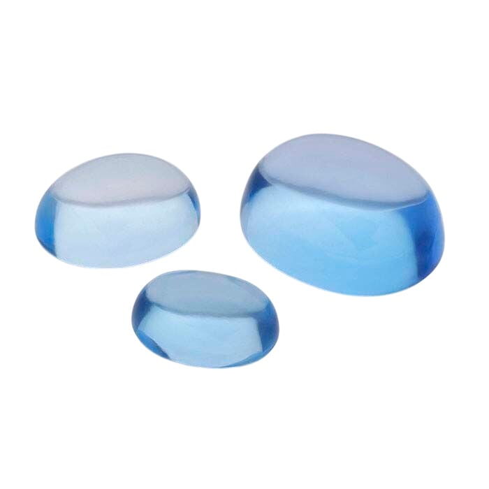 Swiss-Blue Topaz Oval Cabochon