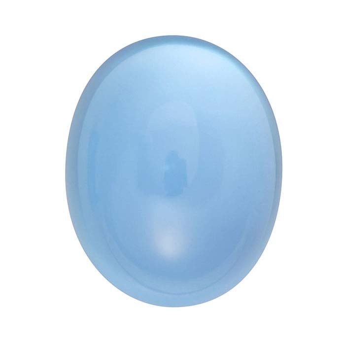 Swiss-Blue Topaz Oval Cabochon