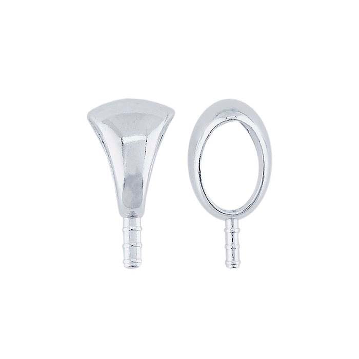 Silver Embeddables®-hängare för silverlera