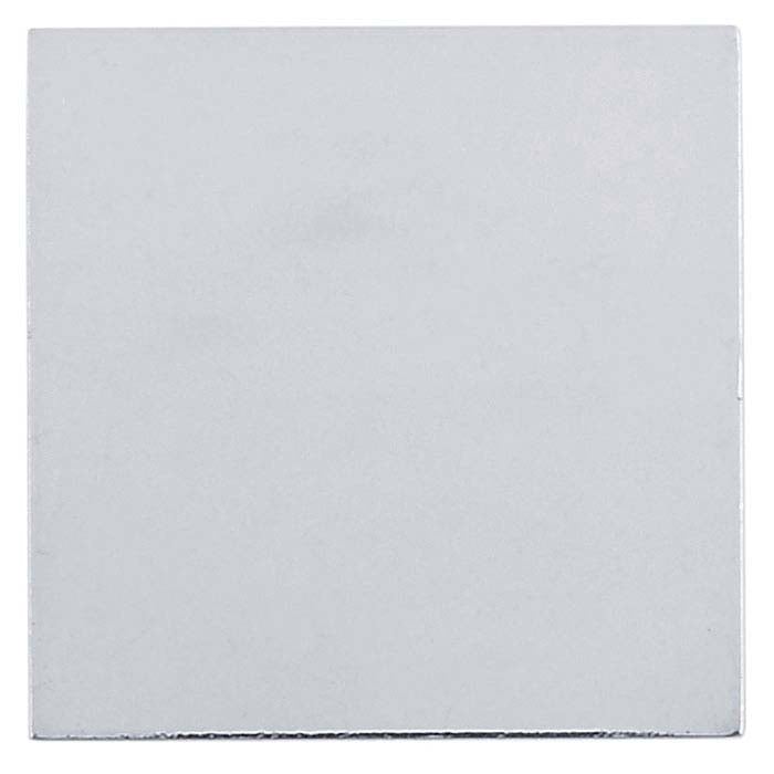 Sterling Silver Square Stampings, Soft