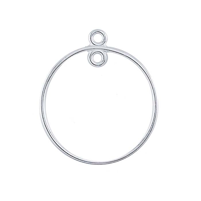 Sterling Silver Round Component