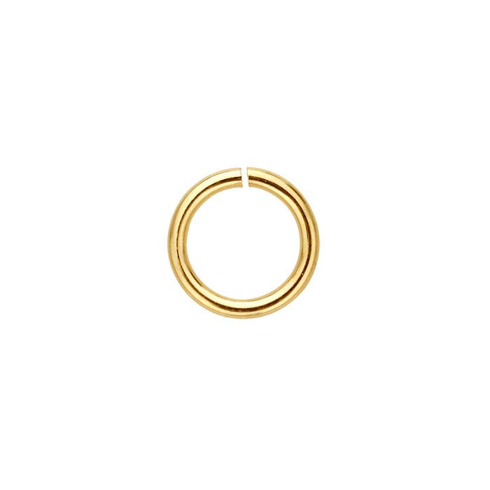 Anello di giunzione tondo 3,5 mm in oro giallo 14/20 gold-filled