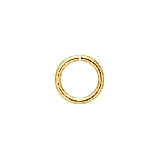 14/20 Gult Guld-Fyllt 3,5 mm Rund Hoppring