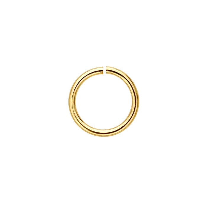 Anello di giunzione tondo 4,5 mm in oro giallo 14/20 gold-filled