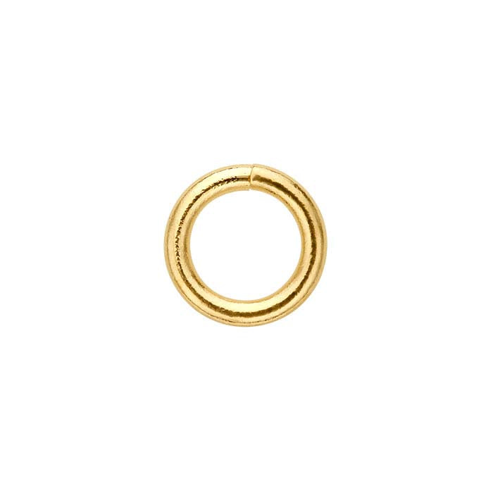 Anello di giunzione tondo 6,5 mm in oro giallo 14/20 gold-filled