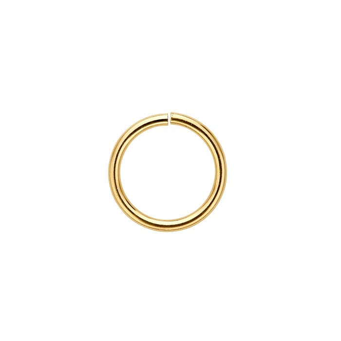 Anello di giunzione tondo 7,5 mm in oro giallo 14/20 gold-filled