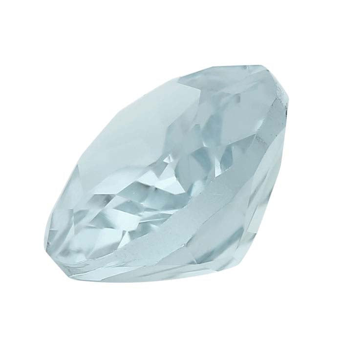 Aquamarine Round Faceted Gemstones, AA-Grade