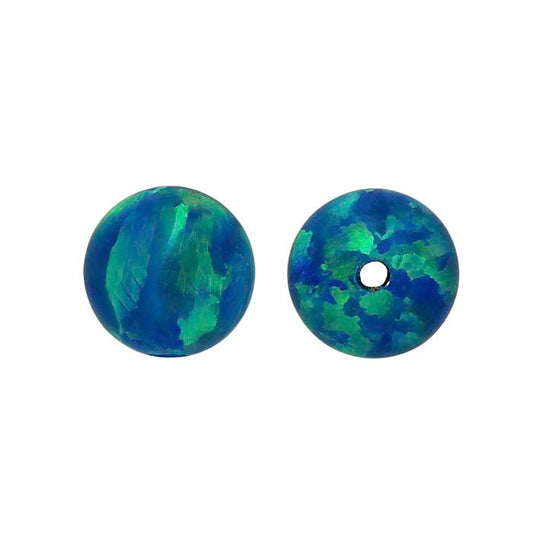 Kyocera Pfauenopal 4mm Perle