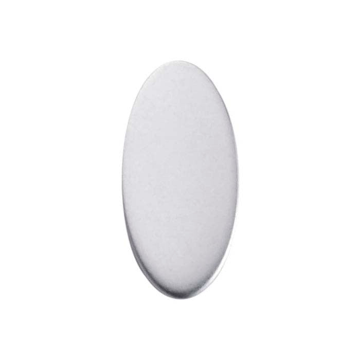 Sterling Silver Oval Stampings, Soft