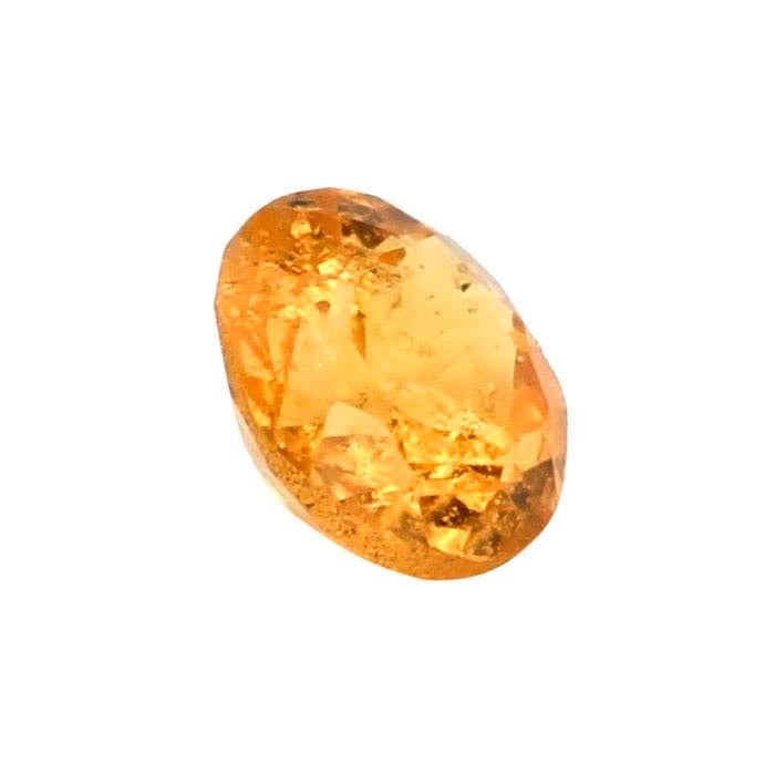 Spessartite Garnet Round Faceted Gemstone
