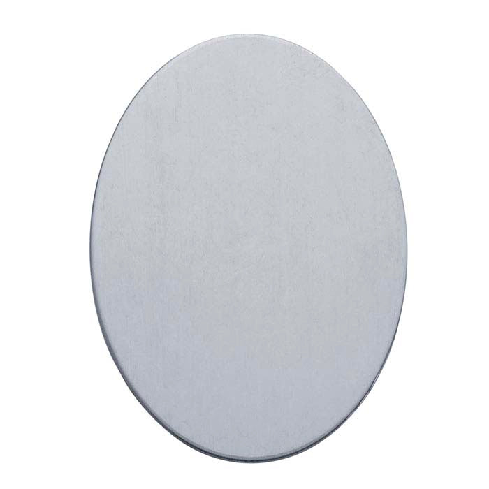 Sterling Silver Oval Stampings, Soft