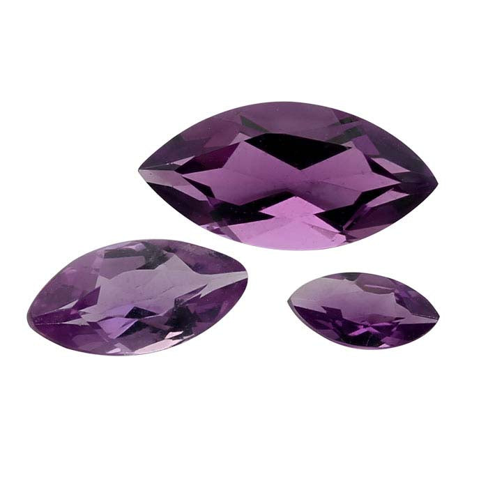 Amethyst Marquise Faceted Gemstone