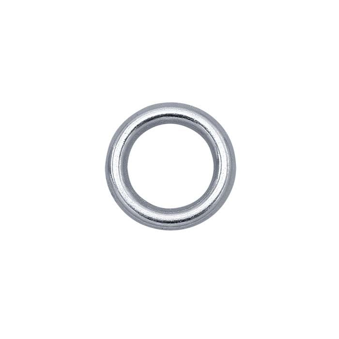 Sterling Silver Round Closed Ring