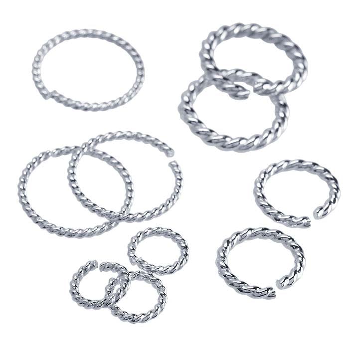 Sterling Silver Round Twist-Wire Jump Ring