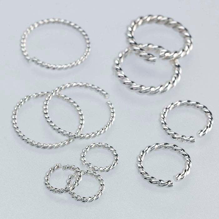 Sterling Silver Round Twist-Wire Jump Ring