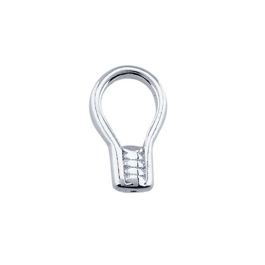 Sterling Silver Crimp End