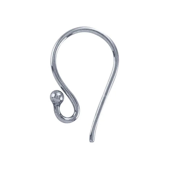 Ear Wire with Loop and Ball End