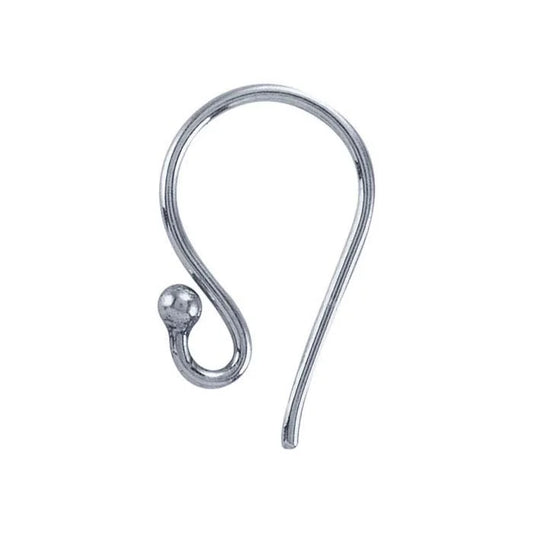 Ear Wire with Loop and Ball End