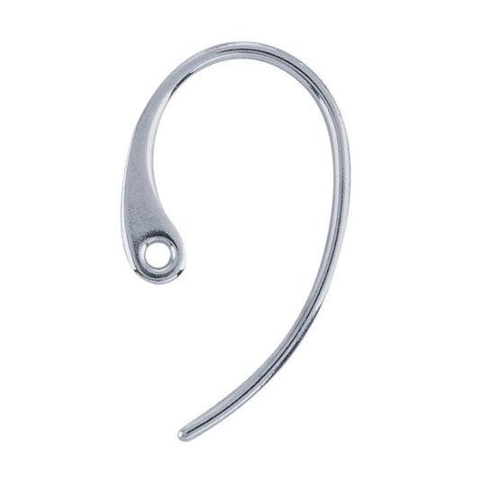 Flat Ear Wire with Hole