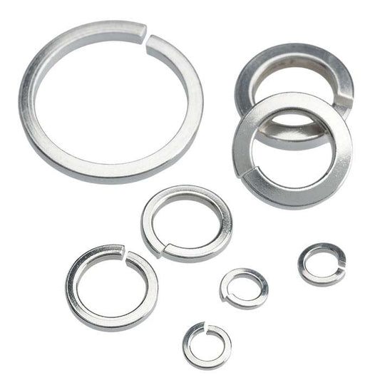 Anillo de salto de alambre cuadrado redondo de 2,4 mm de diámetro interior en plata de ley