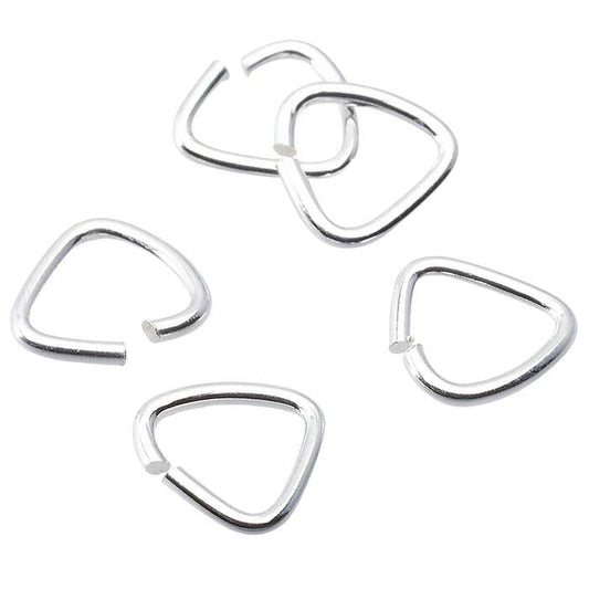 Sterling Silver Triangle Round-Wire Jump Ring