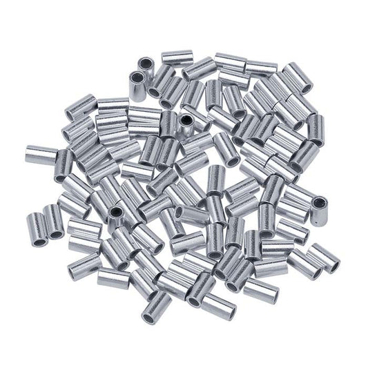 Sterling Silver Tube Crimp Bead