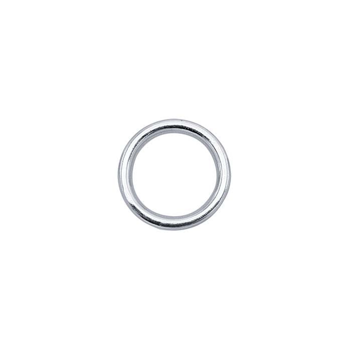 Sterling Silver Round Closed Ring