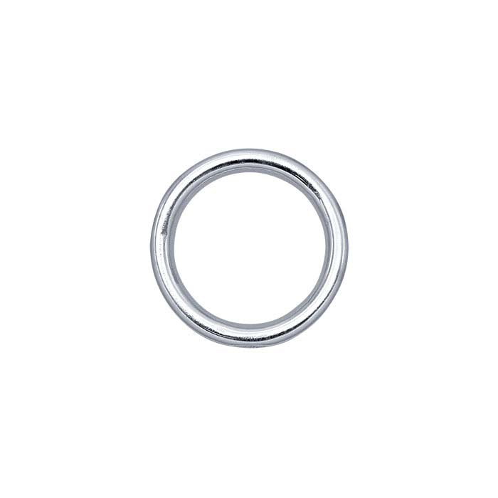 Sterling Silver Round Closed Ring