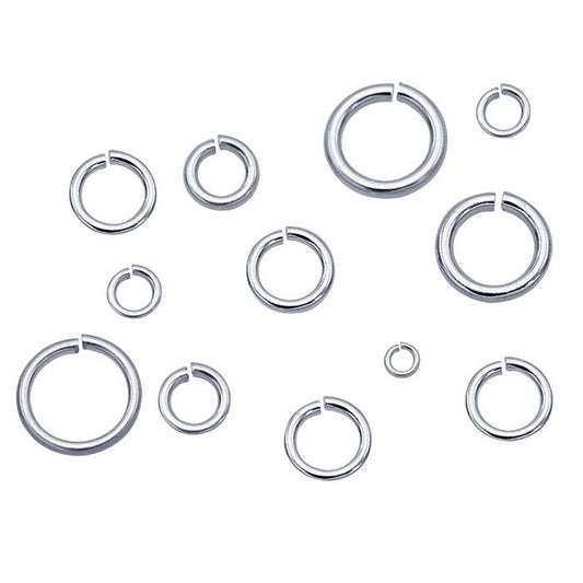 Sterling Silver Solder-Filled Round Jump Ring