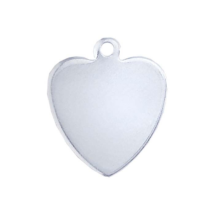 Sterling Silver Heart Charm