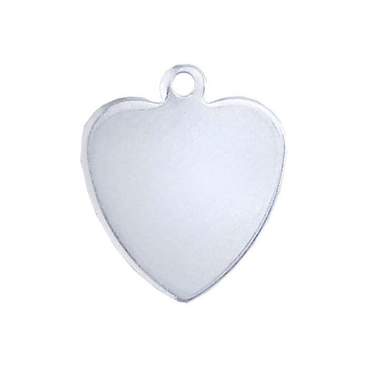 Sterling Silver Heart Charm