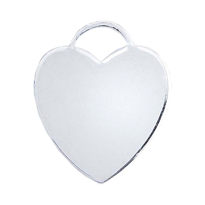 Sterling Silver Heart Charm