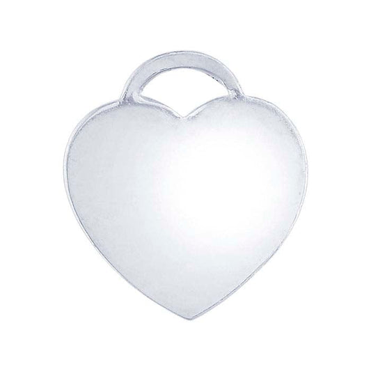 Herzanhänger aus Sterlingsilber
