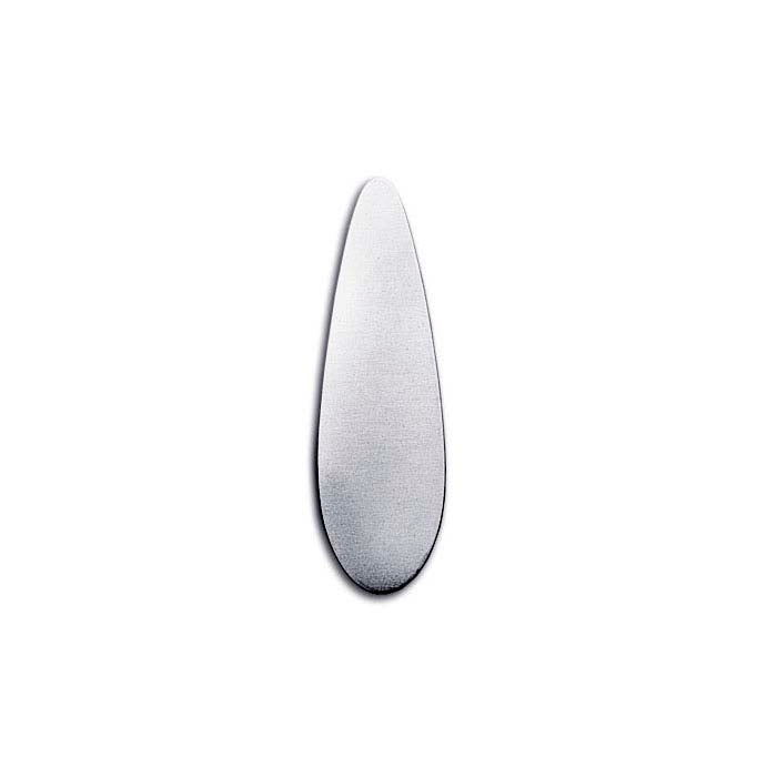 Argento Sterling 32 x 10mm Goccia per Stampaggio, 0,40mm