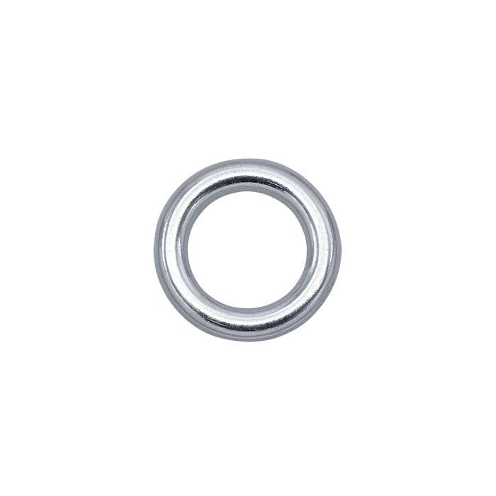 Sterling Silver Round Closed Ring