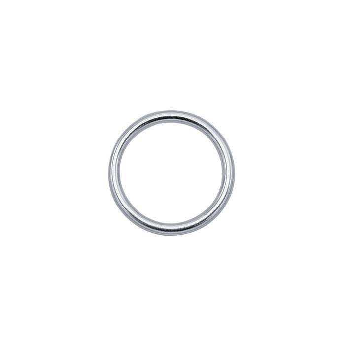 Sterling Silver Round Closed Ring