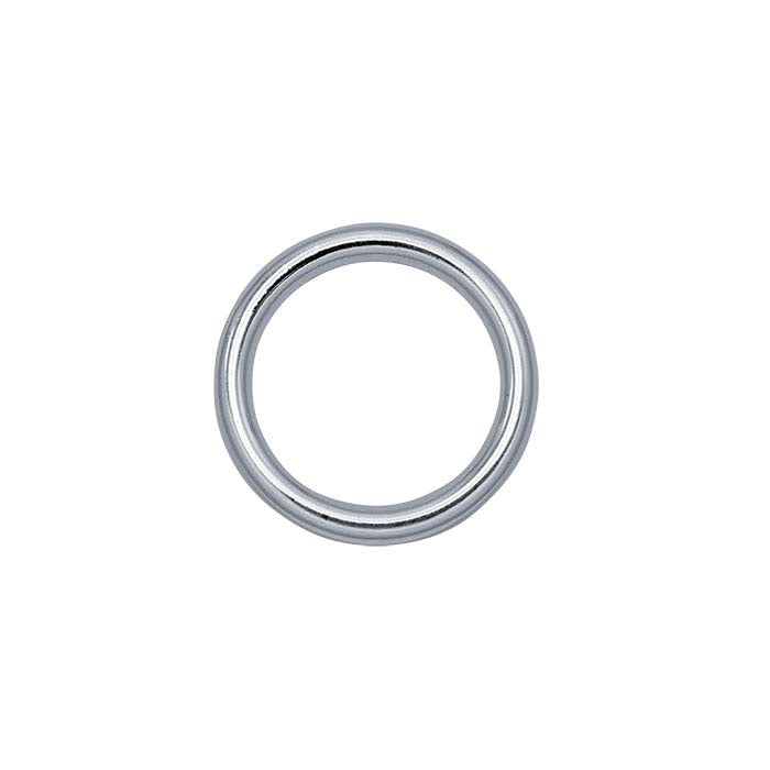 Sterling Silver Round Closed Ring