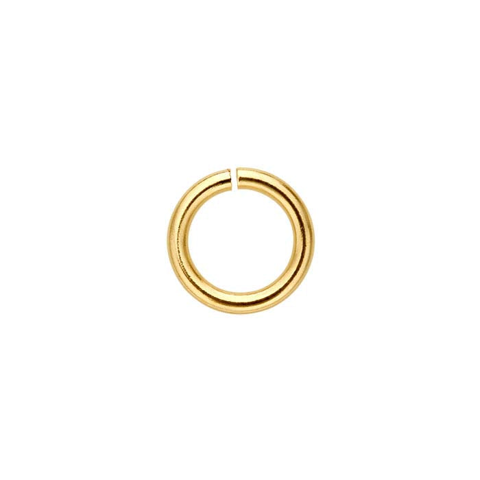 Anello di giunzione tondo 4,5 mm in oro giallo 14/20 gold-filled