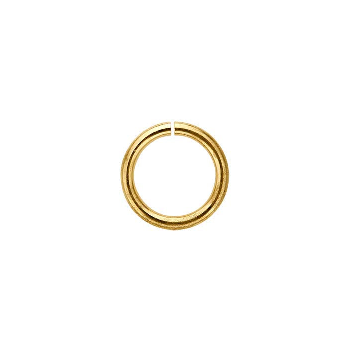 Anello di giunzione tondo 4,5 mm in oro giallo 14/20 gold-filled
