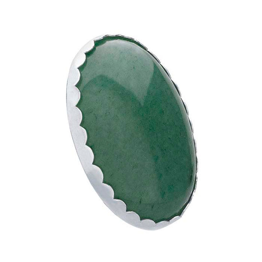 Oval Scalloped Bezel Cup Setting