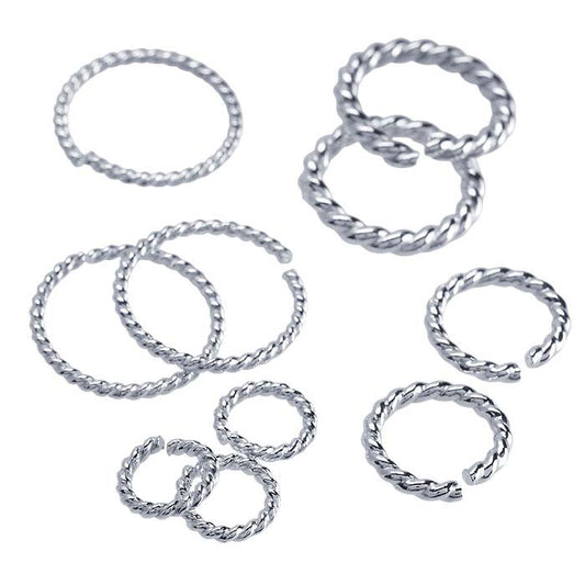 Sterling Silver Round Twist-Wire Jump Ring