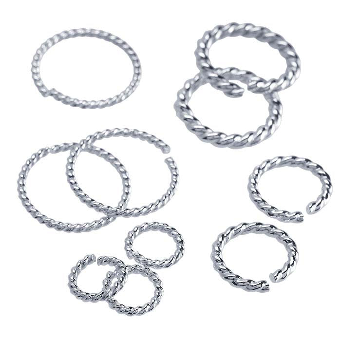 Sterling Silver Round Twist-Wire Jump Ring