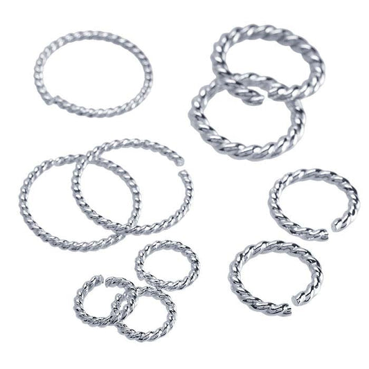 Sterling Silver Round Twist-Wire Jump Ring