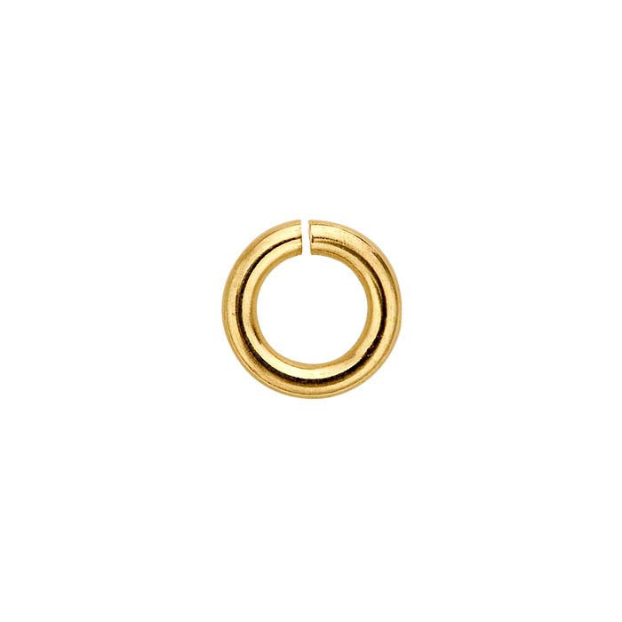 14/20 Yellow Gold-Filled 3mm Round Jump Ring