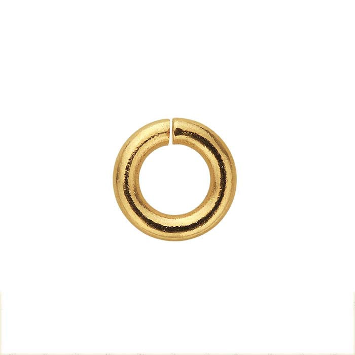 Anello di giunzione tondo 3,5 mm in oro giallo 14/20 gold-filled