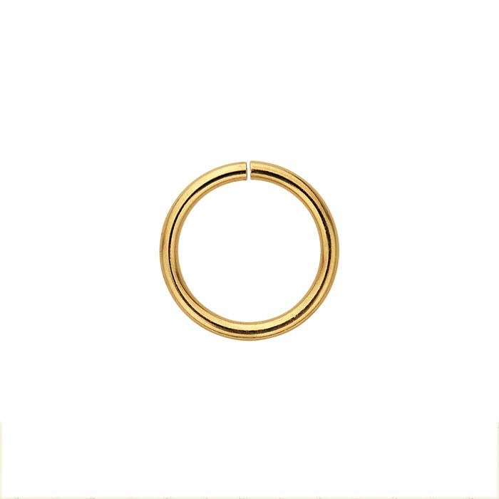 Anello di giunzione tondo 6mm in oro giallo 14/20 gold-filled